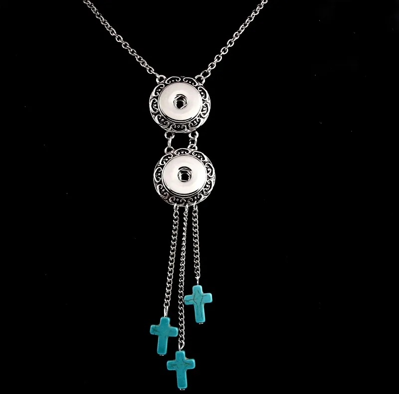 Женская мода серебро взаимозаменяемая 18 мм имбирь защелкивающиеся шарм кнопки DIY кулон ожерелья Noosa ювелирные изделия оптом много