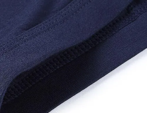 Bon A ++ Sous-vêtements pour hommes en modal couleur unie grande taille à la taille sous-vêtements modèles d'explosion pour hommes MU014 pour hommes Underpant