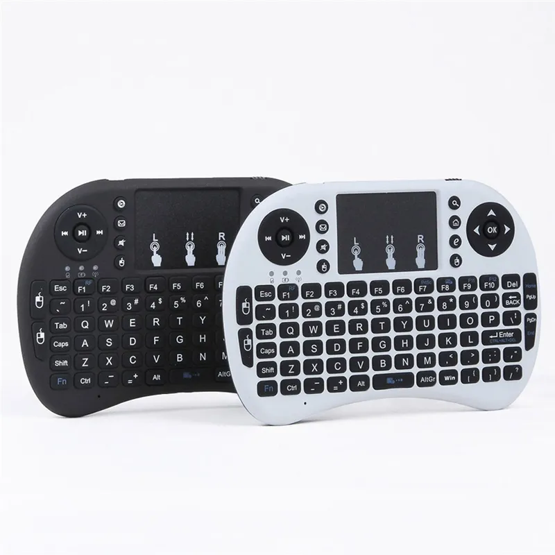 Mini Wireless Keyboard Rii i8 2.4GHz Air Mouse Keyboard Remote Control Touchpad For Android Box TV 3D Game Tablet Pc