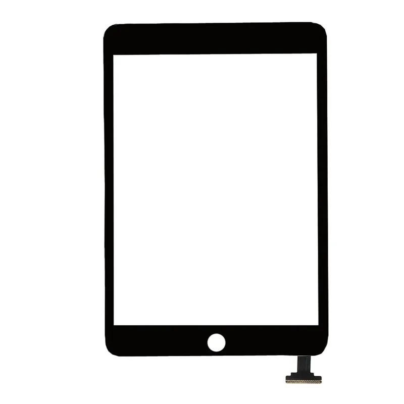 50шт новый сенсорный экран стеклянная панель с дигитайзером для iPad mini 3 mini3 черный и белый Бесплатный DHL