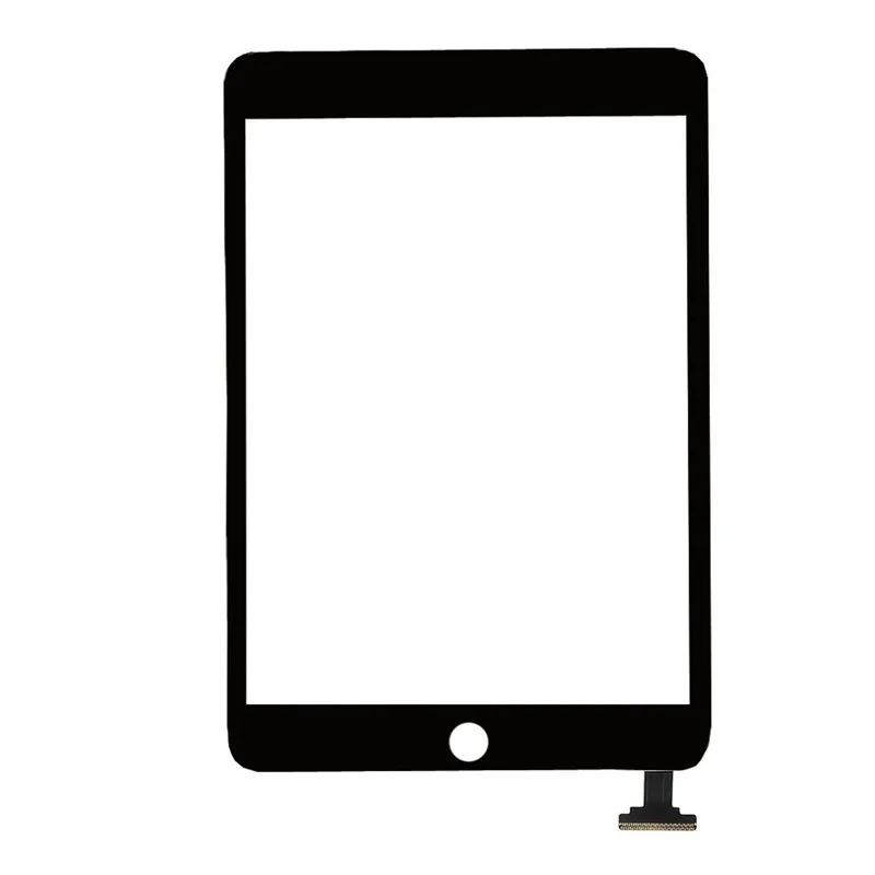 100% novo painel de vidro de tela de toque com digitador para ipad mini 3 mini3 preto e branco DHL livre