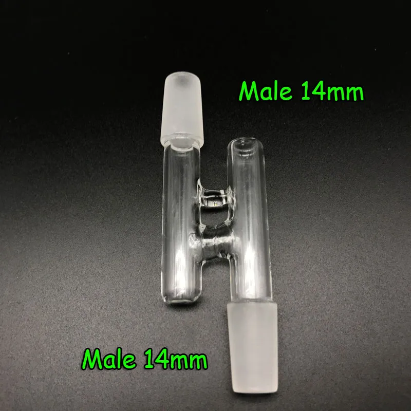 Fabriksstrumpa Glas Reclaim Adapter Male/Female 14mm 18mm Joint 10 Styles Glass Reclaimer Adapters Ash Catcher For Oil Rigs Glass Bong