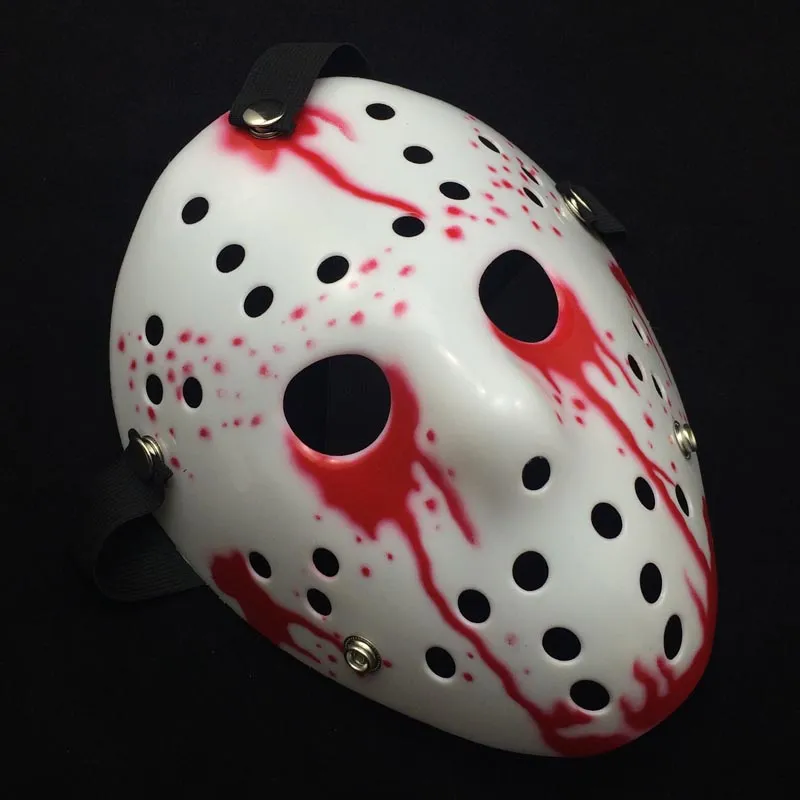 新しい血まみれの叫び声ホラージェイソンマスクフレディvs. Jason Killer Film Maskフルフェイスプラスチックコスプレパフォーマンスパーティーコスチューム