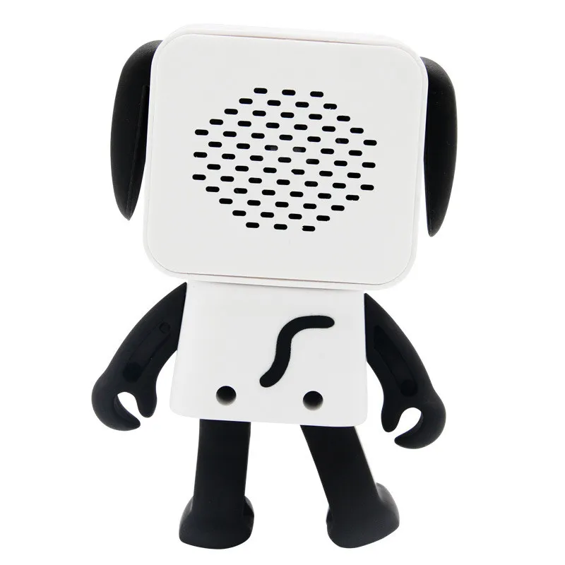 2020 Portable Dancing Dog Toy Haut-parleur Bluetooth Lecteur de musique stéréo sans fil Haut-parleur pour iPhone Samsung avec boîte de vente au détail T2752608