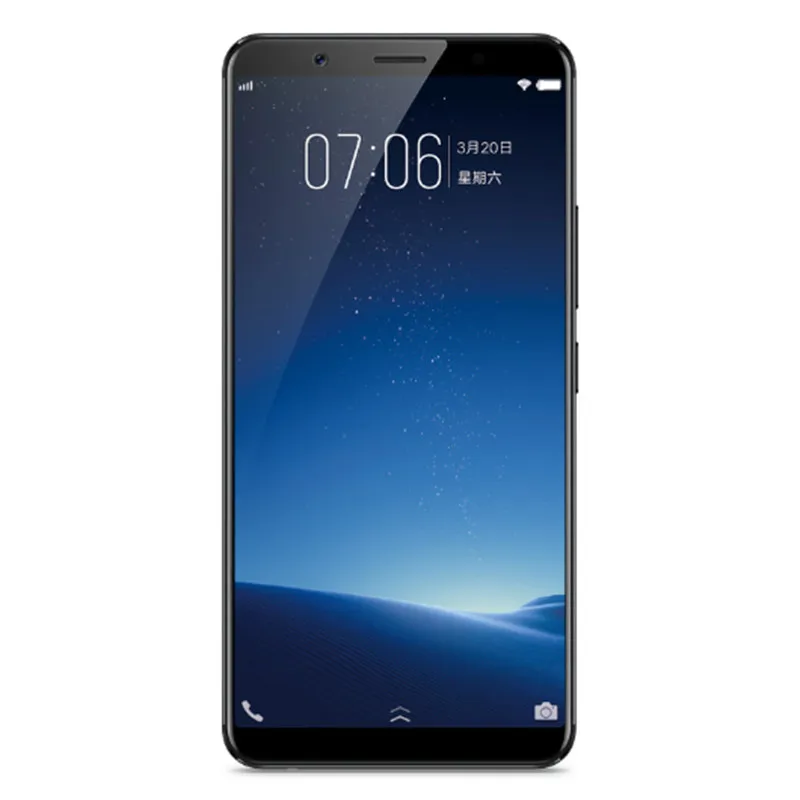 Vivo X20 4G LTE الهاتف الخليوي 4 جيجابايت RAM 64GB ROM Snapdragon 660 Octa Core Android 6.01 بوصة ملء الشاشة 12.0MP 3245MAH ID Face بصمة الهاتف المحمول الذكي