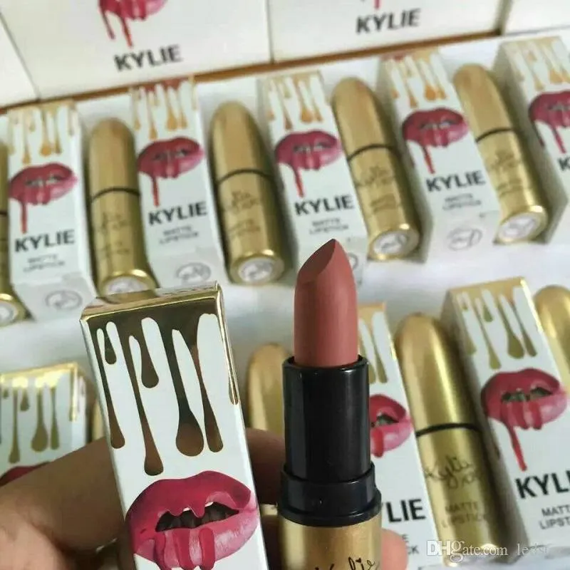 DHL Kylie Matte Lipstick Gold Matte Lipstick Kylie Jenner Kylie XOXO