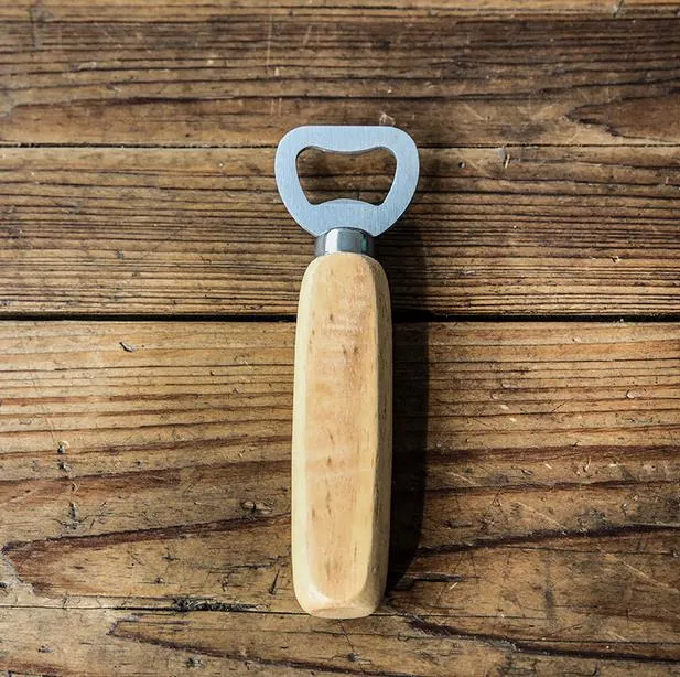 Ouvre-bouteille de bière en bois personnalisé, 200 pièces, gravé et monogrammé sur mesure, cadeau pour garçons d'honneur de mariage