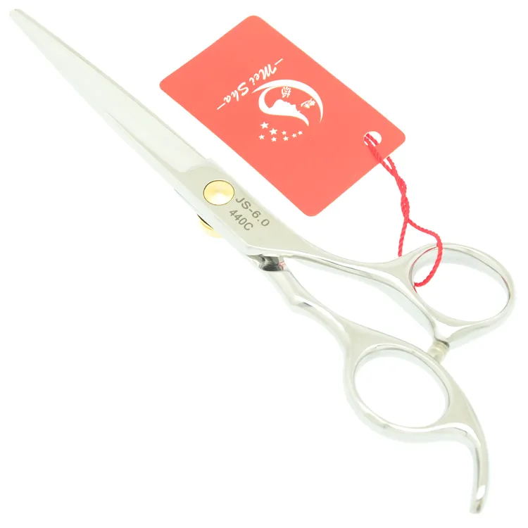 6.0Inch MeiSha JP440C Gem Screw Tijeras Salon Scissors Hot Cutting & Thinning Shears Professional Hairdressing Scissors Set, HA0252