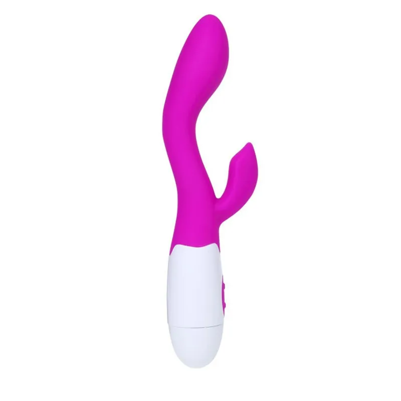 Pene vibrante de silicona de 10 velocidades con potentes juguetes sexuales vibradores de clítoris para mujeres Dual Motors Massager29143337