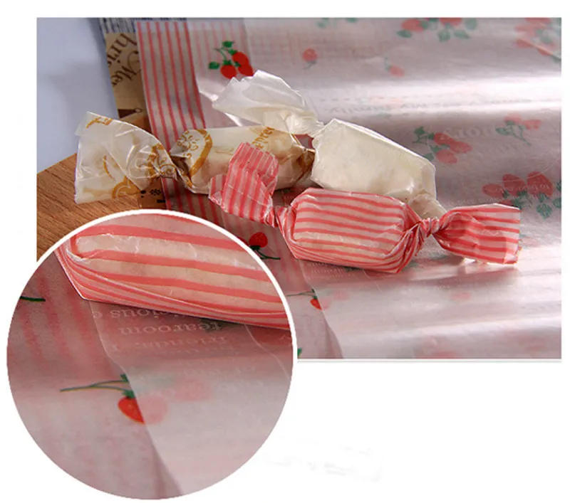 50sheets 21825cm Wax Paper Food Food Paper Paper Soap Soap Paper Paper Food Schants Sluets Party Supplies2396843