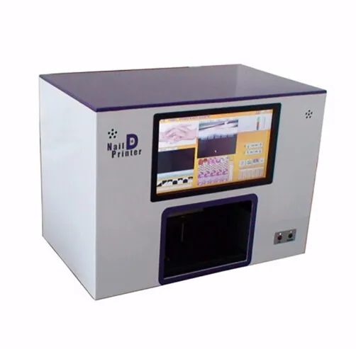 Impressora de unhas 5 Máquina de impressão de pregos de impressora de unhas digitais Novo CE Aprovado Computador Aprovado Construir dentro de vídeo para ensinar