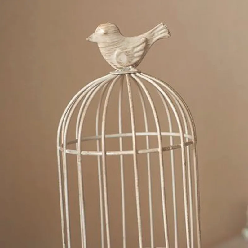 Nowy Projektowy Świecznik Uchwyt Fabryczny Sprzedaż Europa BirdCage Lantern Continental Iron Candle Holders Wedding Home Candlestick Freeship