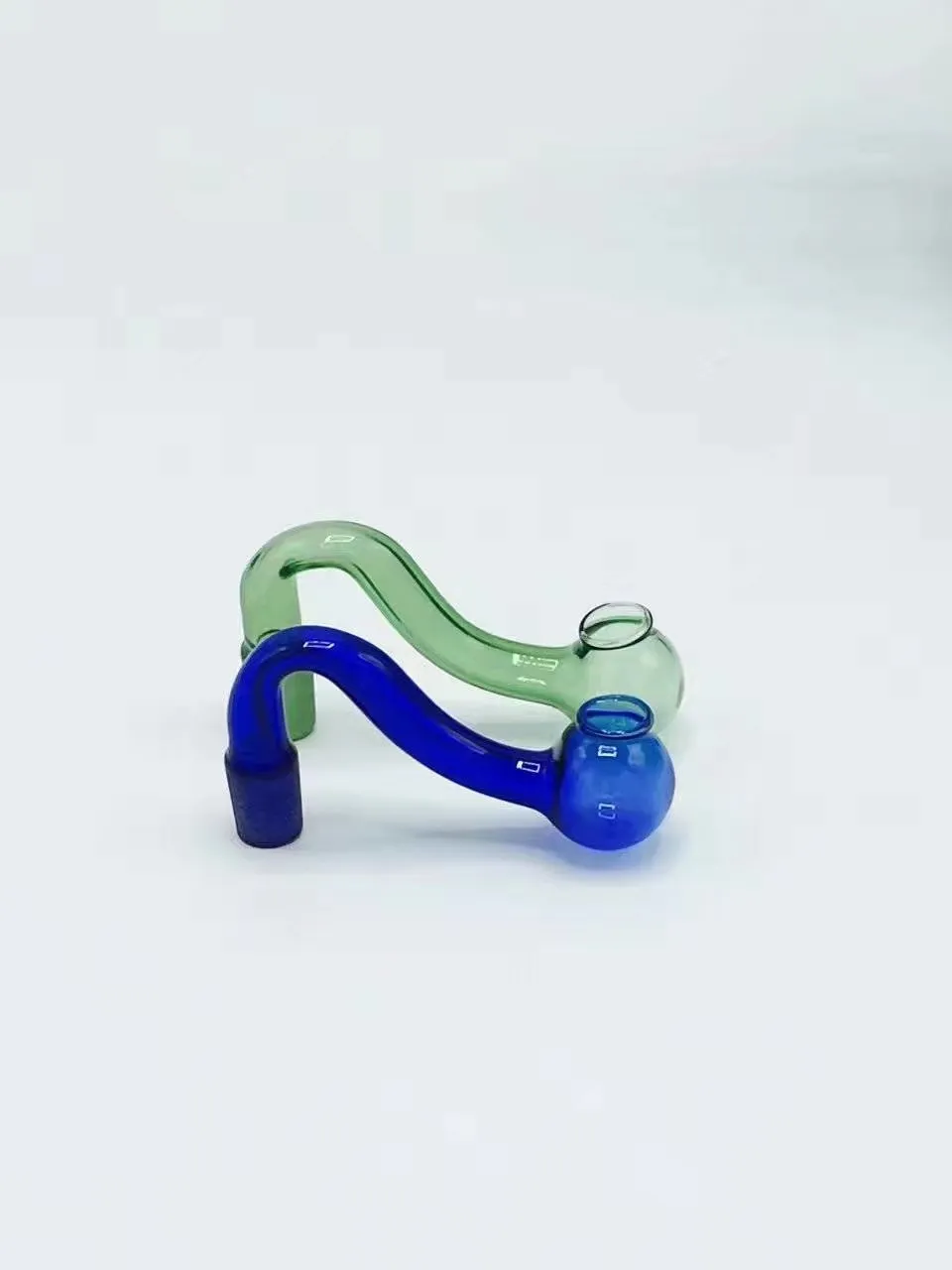 Nouvelle pipette en spirale en gros Bongs en verre Brûleur à mazout Conduites d'eau en verre Accessoires pour tuyaux de fumée