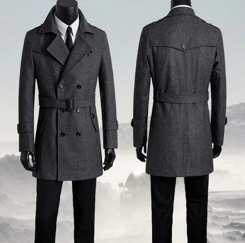 送料込みあす楽 メンズ服ウールコートメンズミディアムロングウィンターコート男性オーバーコートダブルブレストビジネスカザコマスコニーノグレープラスサイズ 東北九州送料無料 アパレル メンズ服 Torti Hot Com