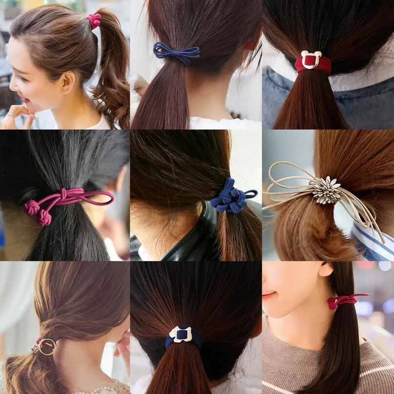 Of High Quality Fresh Slip Hair Tie Ornament For Girls Hand Knot, Tie