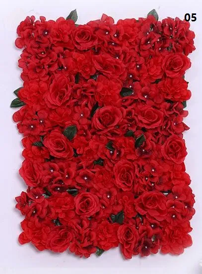 Bloem muur zijde rose tracery muur codering floral achtergrond kunstbloemen creatieve bruiloft stadium gratis verzending WT055