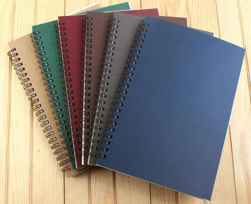 2017 Nya Pappersprodukter School Spiral Notebook Erasabel Återanvändbar Wirebound Notebook Diary Boka A5 Papper Gratis frakt