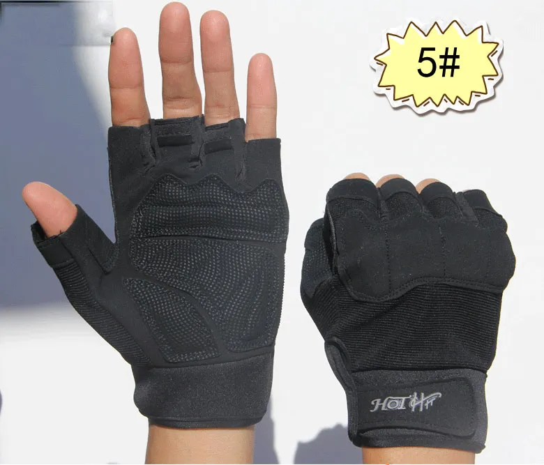 Verbesserte Version digitaler taktischer Handschuhe für Männer und Frauen, rutschfeste, warme Fahrradausrüstungshandschuhe für den Outdoor-Sport, fingerloser taktischer Kampf