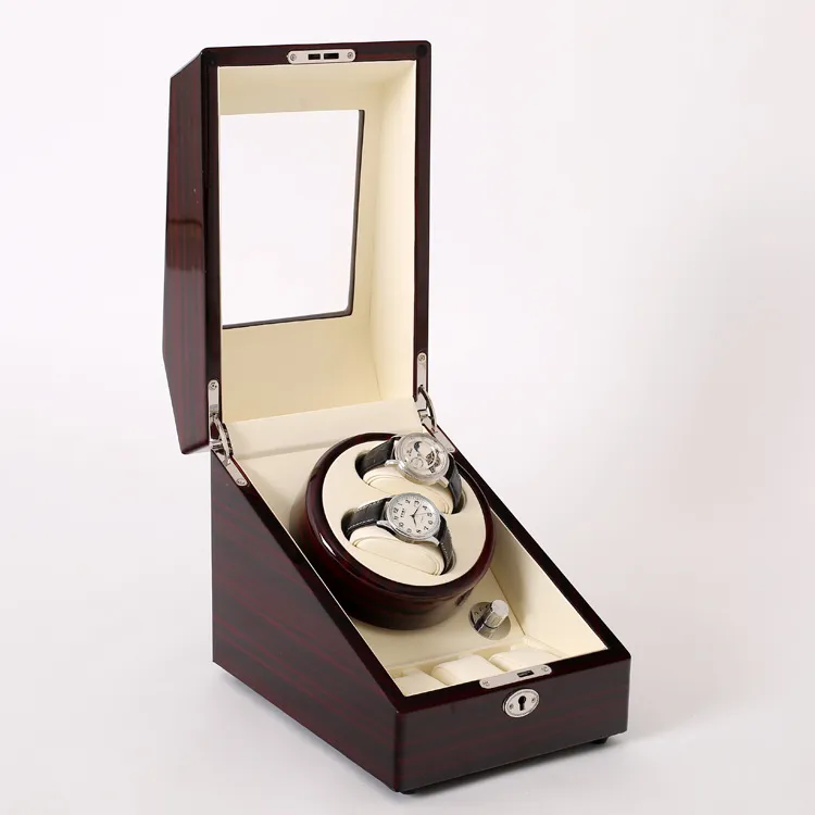 WATCH WINDER Wood Leather Atch Winders For Automatic Watches Winder Box