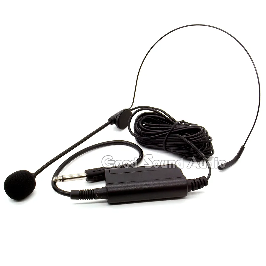 コンピューターSAX PIANOスピーチ音声アンプ段マイクロフォーンマイクロフォノのためのプロの有線の音楽的な頭wornコンデンサーマイクのヘッドセットマイク