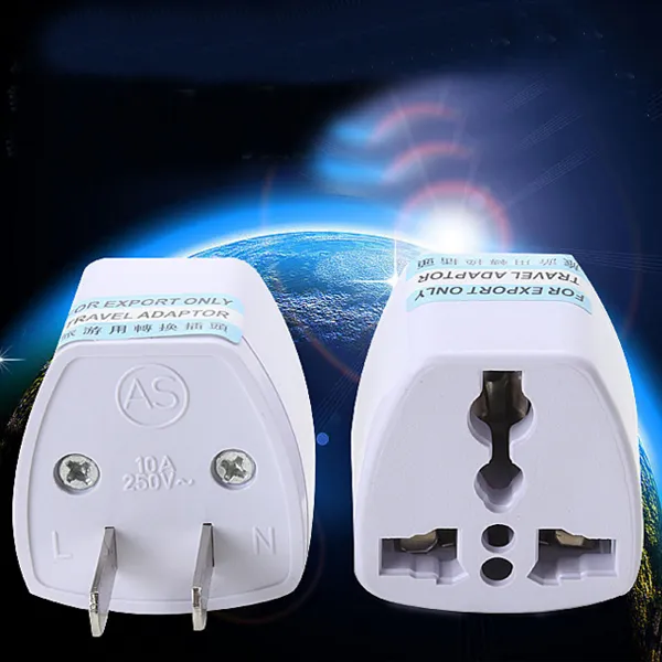 Travel Charger AC Electrical Power UK/AU/EU To US Plug Adapter Converter USA Universal Power Plug Adaptador Connector