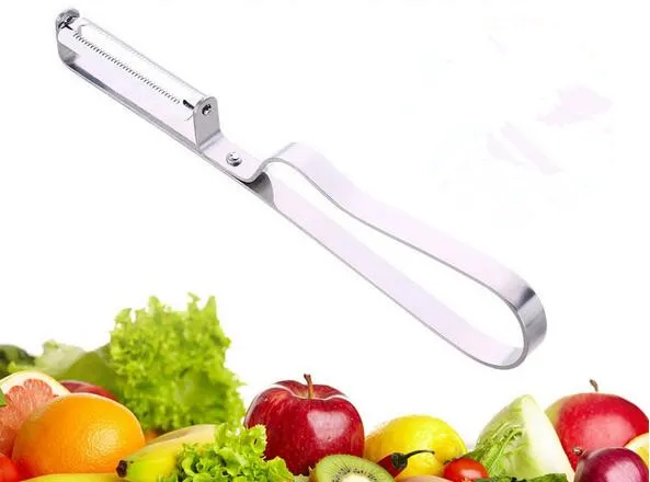 Rostfritt stål cutter vegetabilisk frukt äpple slicer potatis peeler parer verktyg