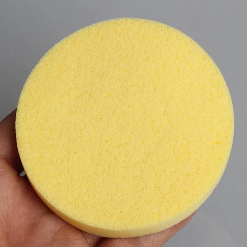 Gentle Exfoliating Facial Sponge - Soft Compressed Cleansing Pad for Face, Reusable Makeup Remover Puff