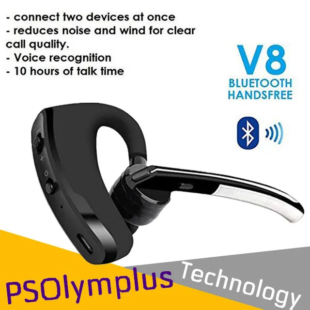 V8 Voya Earpieces Bluetooth Headphones Wireless Headsets Bluetooth 4.0