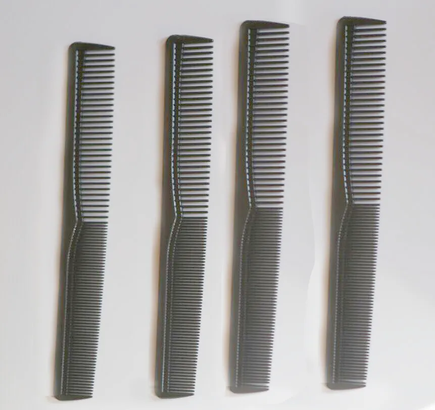Pentes de cabeleireiro retângulo reto barbeiro pincel de corte de pente de pente pro salão
