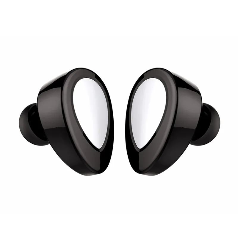 Neueste TWS K2 Twins True Wireless Bluetooth-Kopfhörer V4.1 Stereo-Headset mit Ladebuchse und Mikrofon für iPhone 7 Samsung Smartphone