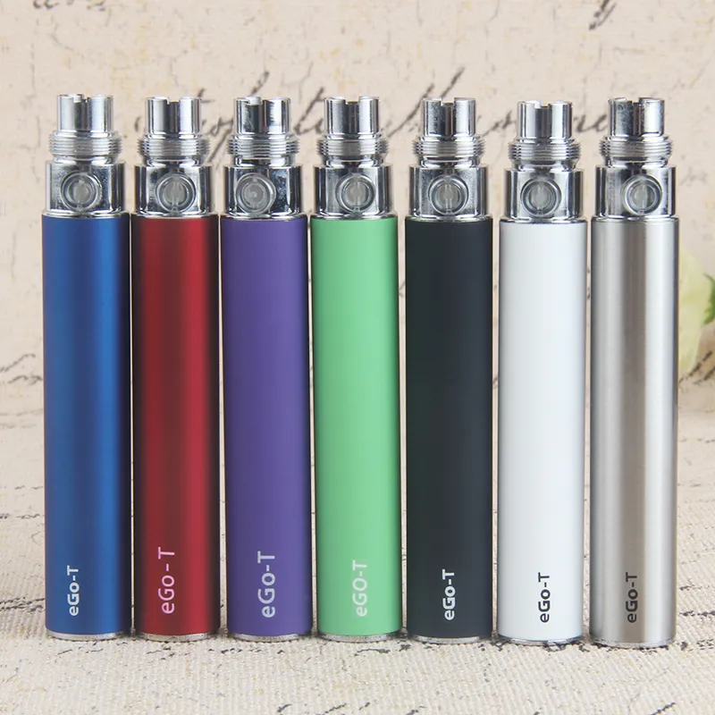 eGo T EVOD Vape Pen 510 Thread Batteries 650mah 900mah 1100mah with USB Charger for H2 CE4 Atomizer eCig Electronic Cigarette