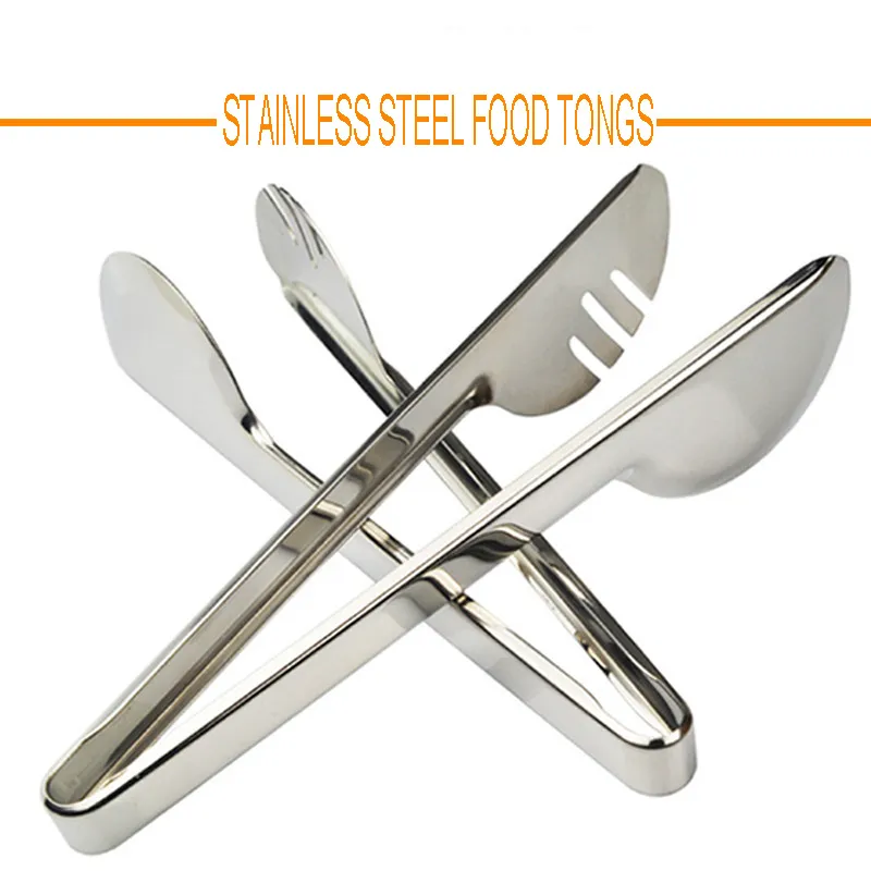 Bufet ze stali nierdzewnej Grill Buffet Tongs Ice Grain Ice Tongs Home Materiały kuchenne Ze Stali Nierdzewnej Żywność Grillów Tongs