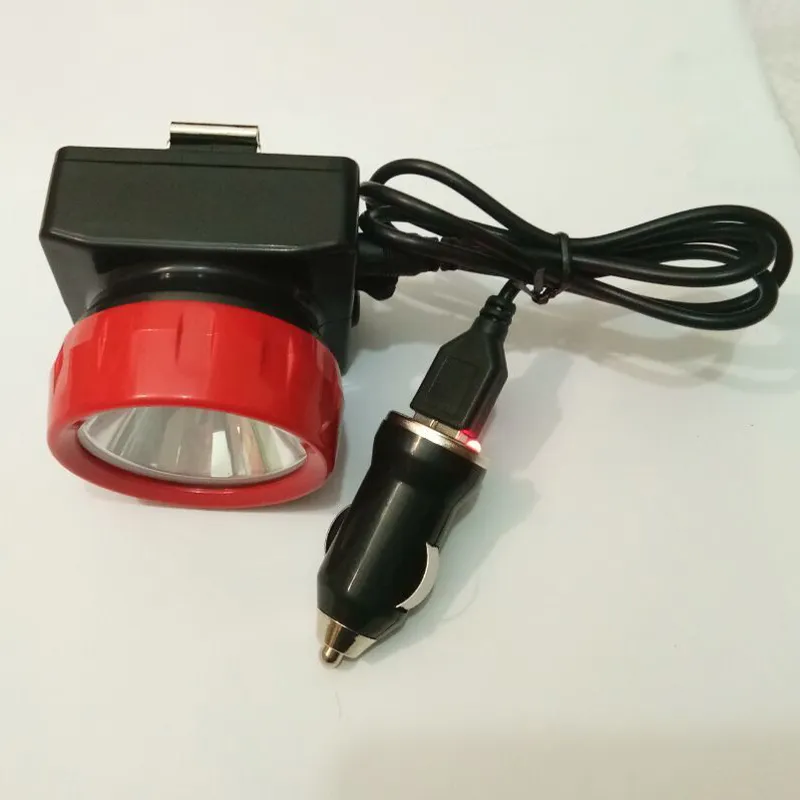 LD-4625 Draadloze Lithiumbatterij LED Mijnwerker Koplamp Mijnbouw Licht Mijnwerker Cap Lamp voor Camping Jacht Vissen