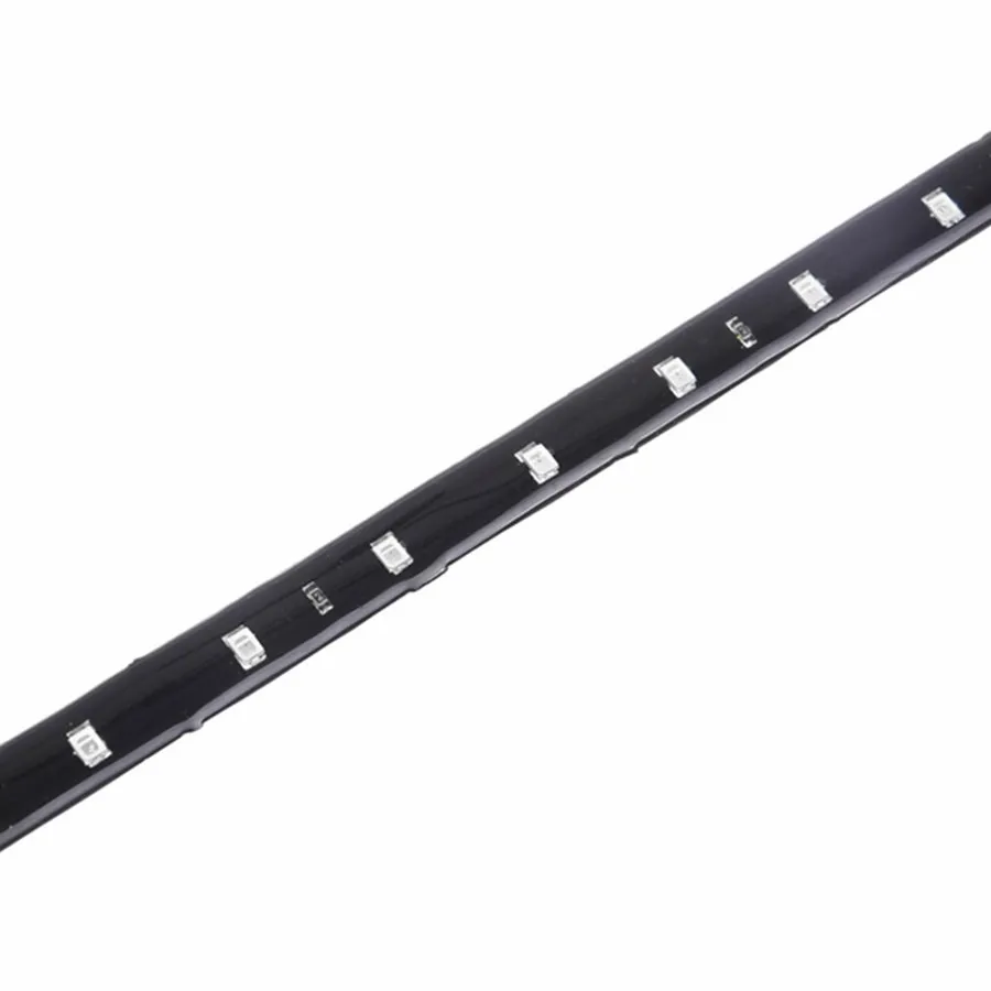 Vattentät bil Auto Dekorativ Flexibel LED Strip Högeffekt 12V 30cm 15SMD Bil LED varselljus Bil LED Strip Light DRL