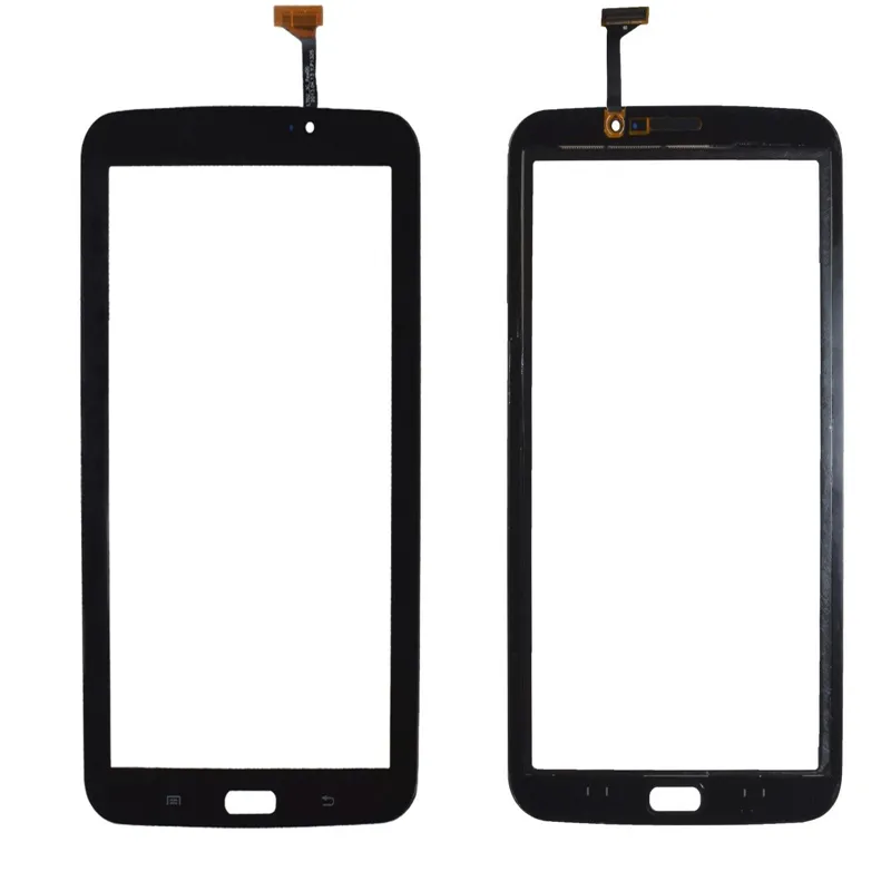 50 ADET Dokunmatik Ekran Digitizer Cam Lens Samsung Galaxy Tab 3 7.0 T210 T211 için Ücretsiz DHL