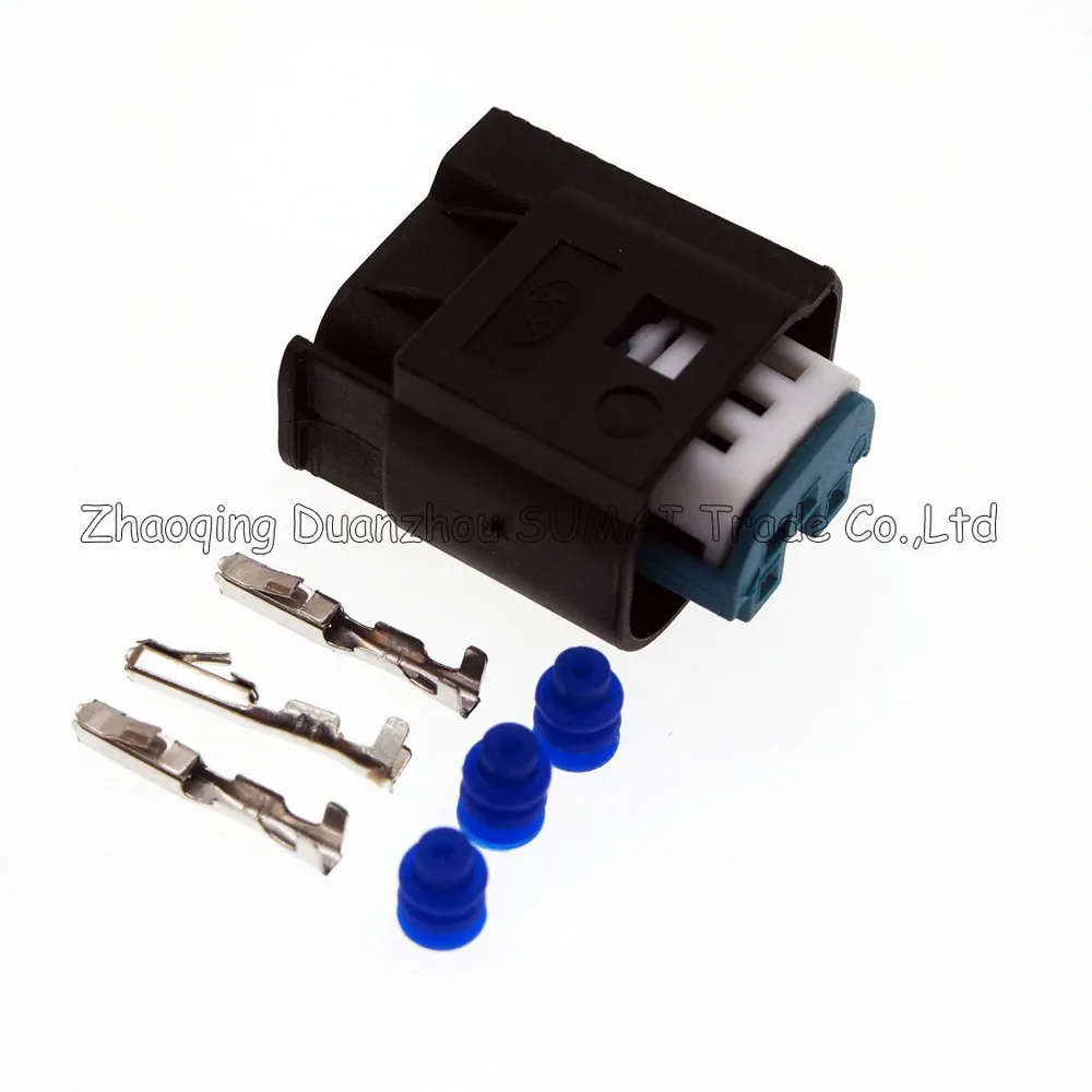 Conector de enchufe del sensor de restricción automática TE/AMP de 3 pines/vías, enchufe de acelerador/luz trasera, enchufe eléctrico impermeable automático para BMW