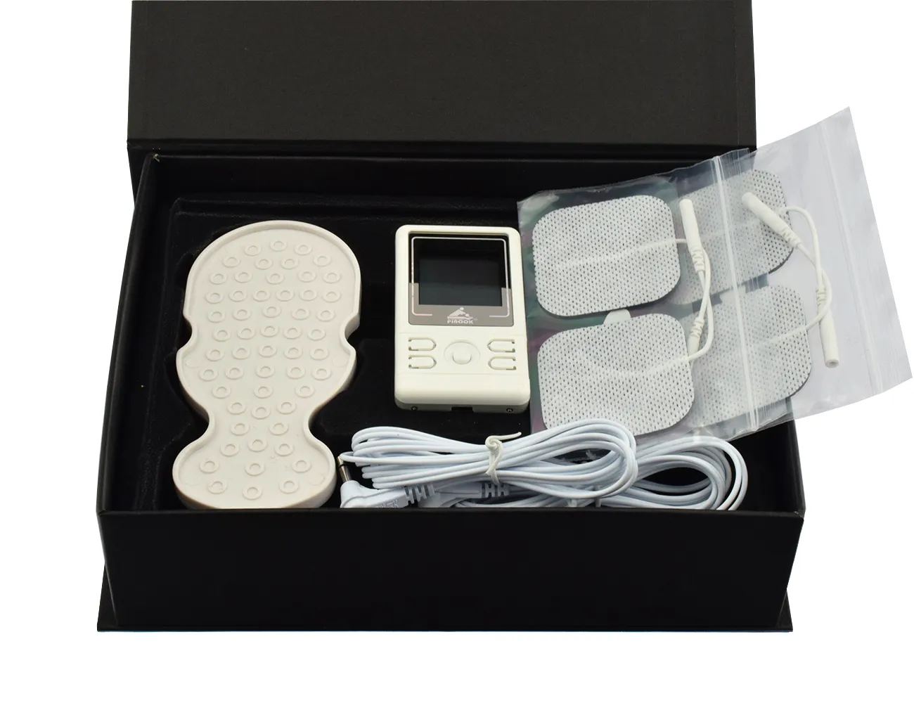 ElitziaETGT501 Portátil Mini Tens Musculação Muscular alívio da dor de relaxamento Mini Pé Massageador Estimulação Acupuntura Terapia Seis programas