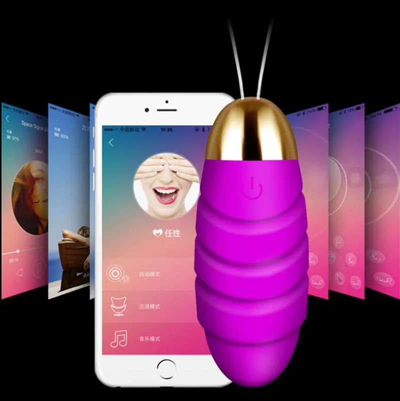 Tsy usb vibrators gecontroleerd door app bluetooth volwassen product seksspeeltjes voor vrouwen vrouwelijke multispeed vibrerende ei