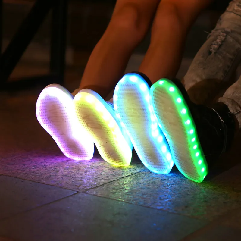 LED Luminous Shoes For Men Women USB Charging Waterproof Glowing Sneakers Light Up Boots From Factory Xiansongfashion Bulk 12.97 DHgate.Com