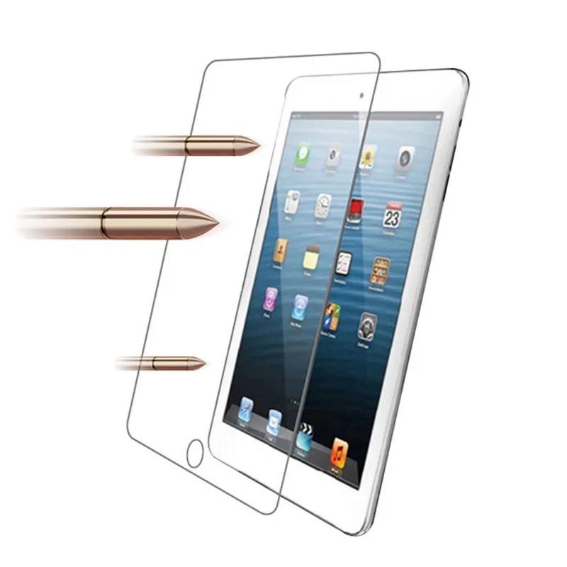 Shatter Proof Explosion Proof 9H 0.3mm Screen Protector Tempered Glass for iPad Pro 12.9'' 9.7'' No Package free DHL