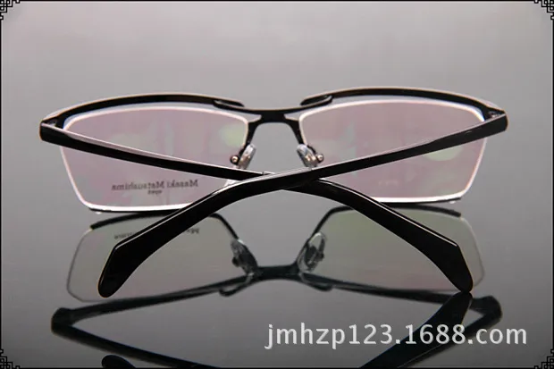 MF1159 Masaki Matsushima Optik Çerçeveler 2017 Yeni Marka Tasarımcısı gözlükler Titanyum Erkekler Rimless Eyewear Frames Boyut: 58-16-144