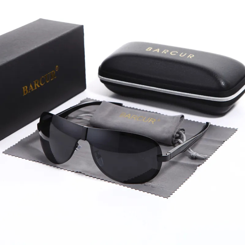 Rimless 2024 Sunglasses For Men, High Quality Black Metal Retro Sun