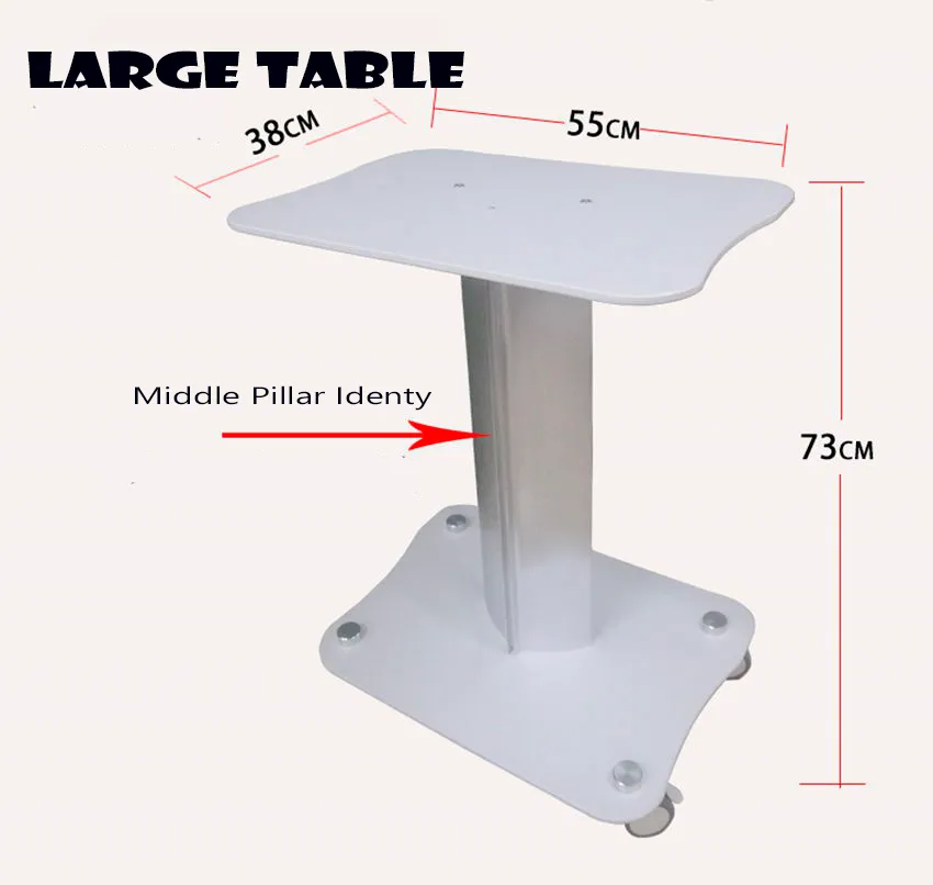 고품질 데스크 뷰티 악기 트롤리 베어링 캡 60 kg 브레이크가 포함 된 쉐이크 유니버설 캐스트