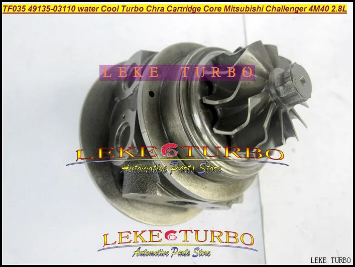 Turbopatronkrona TF035 49135-03101 49135-03110 49135-03100 Vattenkyld turboladdare för Mitsubishi Pajero Delica Challenger 4m40 2.8l d