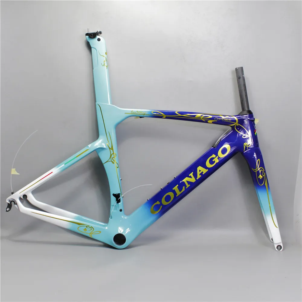 2017 Colnago Concept Carbon Road Frames Carbon Frame 46/48/50/52/54/56cm T1000 Carbon Bike