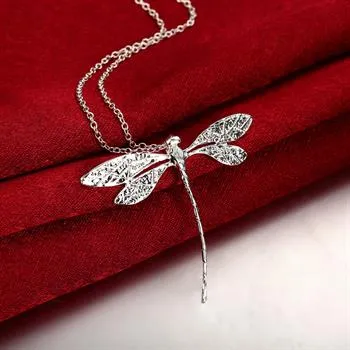 Hurtownie - Detaliczna Najniższa cena Boże Narodzenie Prezent 925 Silver Moda Biżuteria Darmowa Wysyłka Naszyjnik BN076