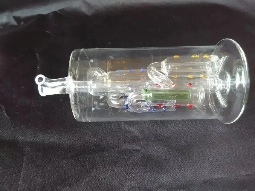 Bongues de água de gamão de gamão Acessórios de bongs de vidro de vidro Tubos de fumantes de vidro