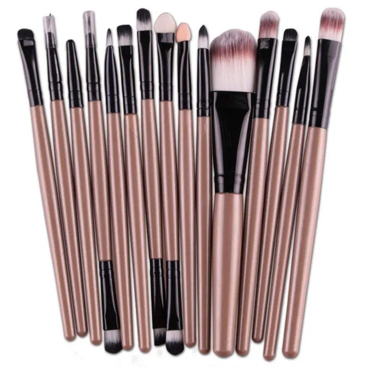 New Professional Professional Make Up Brushes Step Foundation Blusher Powder Eyeshadow Brending Makeup Makeup Brushs5389678