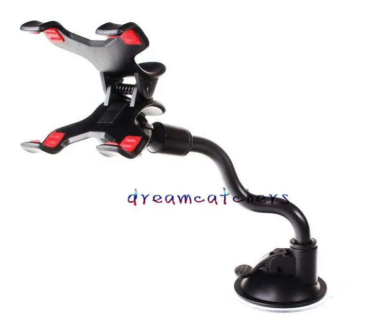 Universal Car Windshield Suction Cup Mount Rotating Stand Holder Double Clip Swivei Holder Bracket for iphone Samsung LG Cell phone GPS