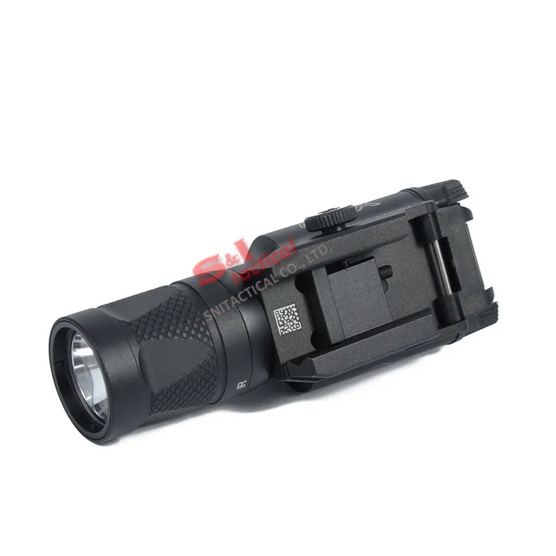 Nouveau SF X400V-IR LETH TACTIQUE LED TACTIQUE LUMIÈRE LUMINE BLANCE ET SORTIE IR ROUGE AVEC LASER RED Version marquée Black